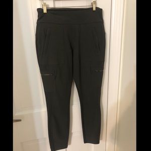 Like New Gray Athleta Pants with Zippers